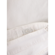 LMTD Mom Shorts Bice Bright White